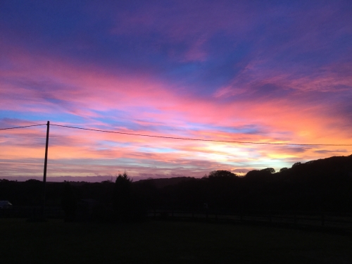 Photo Gallery Image - Sunset over the meadow