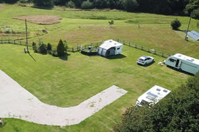 Caravan site and meadow